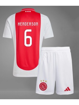 Ajax Jordan Henderson #6 Replika Hemmakläder Barn 2024-25 Kortärmad (+ byxor)